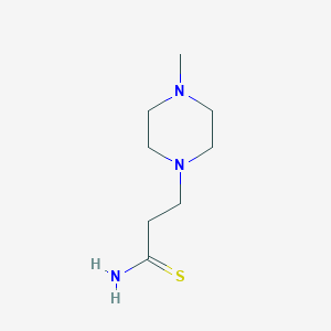 3-(4-Methylpiperazin-1-yl)propanethioamide