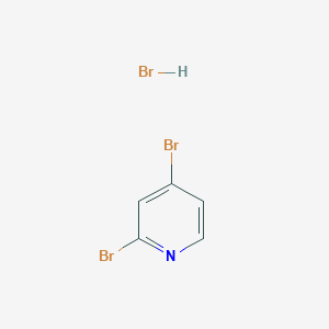 molecular formula C5H4Br3N B1613522 2,4-Dibromopyridine hydrobromide CAS No. 737000-88-3