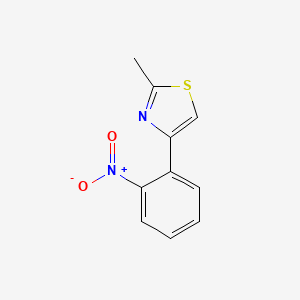 2-Methyl-4-(2-nitrophenyl)thiazole