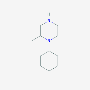 1-Cyclohexyl-2-methylpiperazine