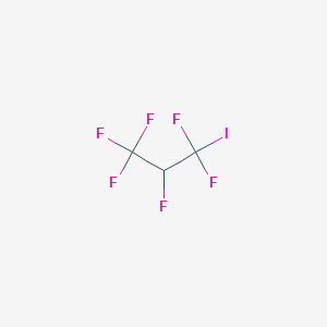 molecular formula C3HF6I B1613540 1-Iodo-1,1,2,3,3,3-hexafluoropropane CAS No. 431-90-3