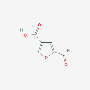 molecular formula C6H4O4 B1613569 5-Formylfuran-3-carboxylic acid CAS No. 603999-19-5