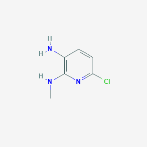 molecular formula C6H8ClN3 B1613585 6-Chloro-N2-methylpyridine-2,3-diamine CAS No. 89660-14-0