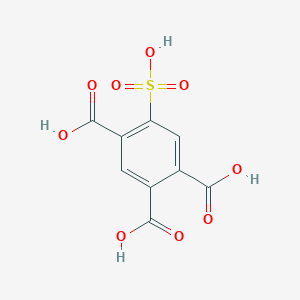 molecular formula C9H6O9S B1613600 5-Sulfo-1,2,4-benzenetricarboxylic acid CAS No. 51307-74-5