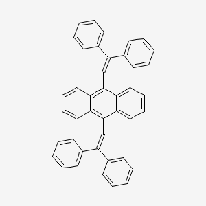 molecular formula C42H30 B1613605 9,10-Bis(2,2-diphenylvinyl)anthracene CAS No. 683227-80-7