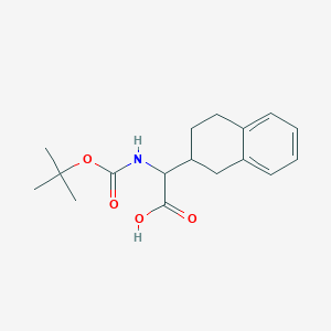 molecular formula C17H23NO4 B1613708 4-甲基-3-(甲磺酰基)苯甲酸 CAS No. 51522-22-6
