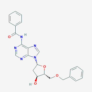 B161371 6-N-Benzoyl-5'-O-benzyl-2'-deoxyadenosine CAS No. 130359-85-2