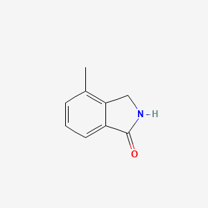 molecular formula C9H9NO B1613715 4-Methylisoindolin-1-one CAS No. 65399-01-1