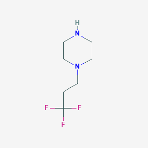 molecular formula C7H13F3N2 B1613721 1-(3,3,3-Trifluoropropyl)piperazine CAS No. 399580-61-1