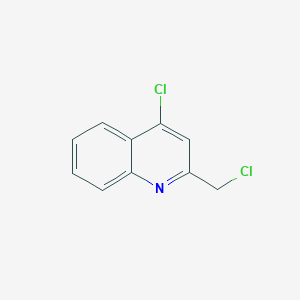 molecular formula C10H7Cl2N B1613745 4-Chloro-2-(chloromethyl)quinoline CAS No. 303224-88-6