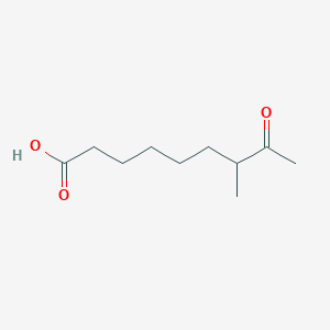molecular formula C10H18O3 B1613747 7-Methyl-8-oxononanoic acid CAS No. 407627-97-8
