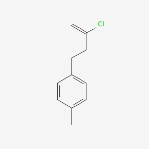 molecular formula C11H13Cl B1613748 2-氯-4-(4-甲基苯基)-1-丁烯 CAS No. 731772-20-6