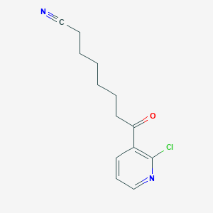 8-(2-Chloro-3-pyridyl)-8-oxooctanenitrile