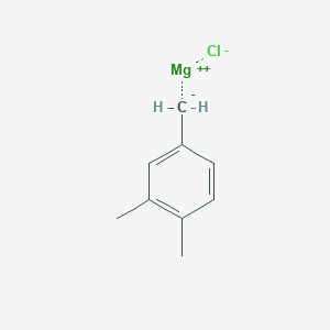 molecular formula C9H11ClMg B1613804 3,4-Dimethylbenzylmagnesium chloride CAS No. 36229-43-3