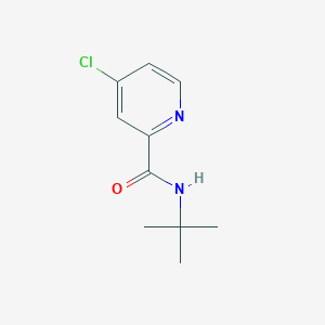 molecular formula C10H13ClN2O B1613824 N-tert-Butyl-4-chloropyridine-2-carboxamide CAS No. 1007207-76-2