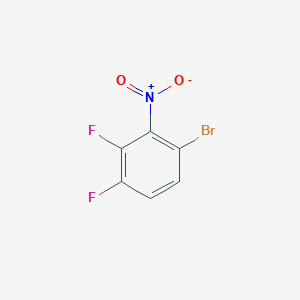 molecular formula C6H2BrF2NO2 B1613911 1-Bromo-3,4-difluoro-2-nitrobenzene CAS No. 884495-47-0