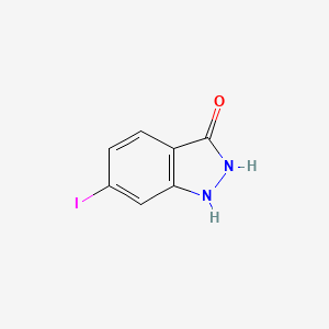 molecular formula C7H5IN2O B1613966 6-Iodo-1H-indazol-3-ol CAS No. 885518-78-5