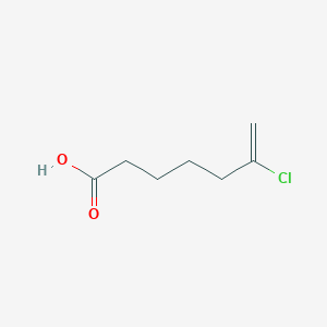 molecular formula C7H11ClO2 B1613971 6-Chloro-6-heptenoic acid CAS No. 731773-28-7
