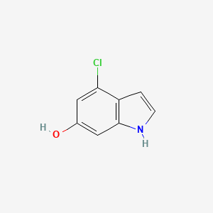 molecular formula C8H6ClNO B1613990 4-Chloro-1H-indol-6-ol CAS No. 885520-20-7
