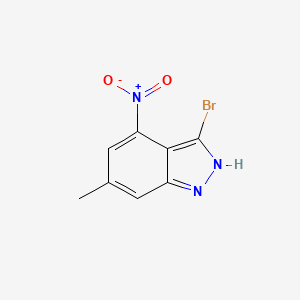 3-Bromo-6-methyl-4-nitro-1H-indazole