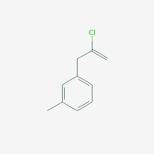 molecular formula C10H11Cl B1614075 2-Chloro-3-(3-methylphenyl)-1-propene CAS No. 731772-16-0