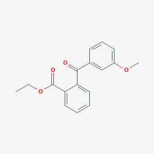 2-Carboethoxy-3'-methoxybenzophenone