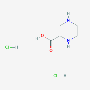 B161418 Piperazine-2-carboxylic acid dihydrochloride CAS No. 133525-05-0