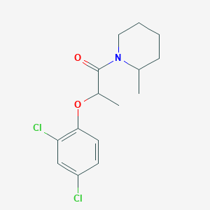molecular formula C13H10N2O B1614201 2-(2,4-二氯苯氧基)-1-(2-甲基-1-哌啶基)-1-丙酮 CAS No. 545354-16-3