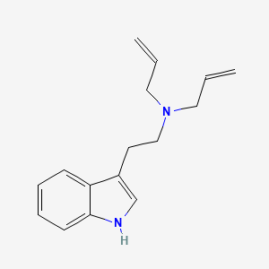 molecular formula C16H20N2 B1614208 N,N-Diallyltryptamine CAS No. 60676-77-9