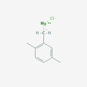 molecular formula C9H11ClMg B1614209 2,5-Dimethylbenzylmagnesium chloride CAS No. 349552-22-3