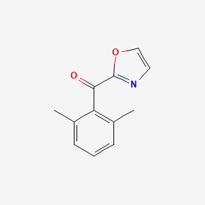 B1614229 (2,6-Dimethylphenyl)(oxazol-2-yl)methanone CAS No. 898784-48-0