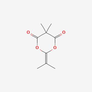 B1614265 5,5-Dimethyl-2-(propan-2-ylidene)-1,3-dioxane-4,6-dione CAS No. 4858-67-7