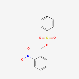 molecular formula C14H13NO5S B1614267 2-Nitrobenzyl tosylate CAS No. 20444-09-1