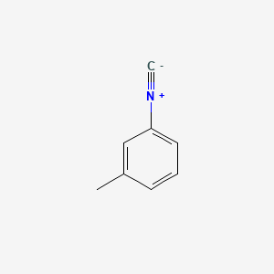 molecular formula C8H7N B1614269 1-Isocyano-3-methylbenzene CAS No. 20600-54-8