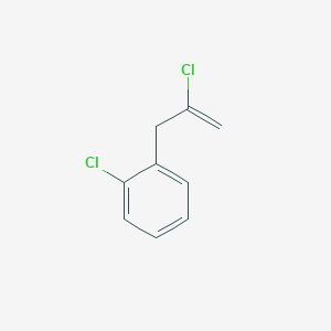 molecular formula C9H8Cl2 B1614403 2-Chloro-3-(2-chlorophenyl)-1-propene CAS No. 731771-99-6