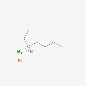 molecular formula C7H15BrMg B1614441 3-庚基溴化镁 CAS No. 126979-68-8