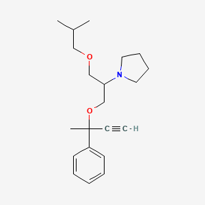 molecular formula C21H31NO2 B1614468 Fronepidil CAS No. 79700-63-3