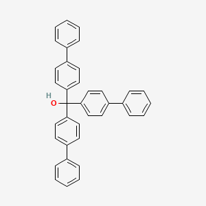 molecular formula C37H28O B1614471 Tribiphenyl-4-ylmethanol CAS No. 5341-14-0