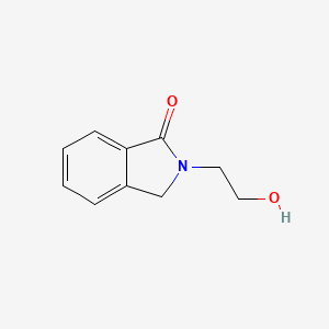 molecular formula C10H11NO2 B1614473 2-(2-hydroxyethyl)-3H-isoindol-1-one CAS No. 5334-06-5