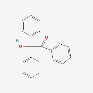 molecular formula C20H16O2 B1614477 Benzoyldiphenylmethanol CAS No. 4237-46-1