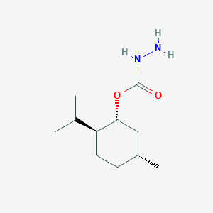 molecular formula C11H22N2O2 B1614478 [(1R,2S,5R)-5-methyl-2-propan-2-ylcyclohexyl] N-aminocarbamate CAS No. 21391-40-2