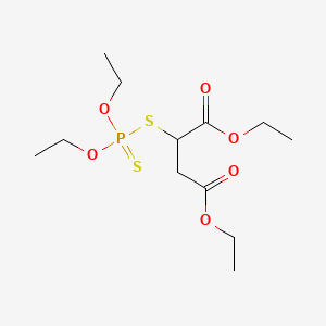 molecular formula C12H23O6PS2 B1614485 乙基马拉硫磷 CAS No. 3700-86-5