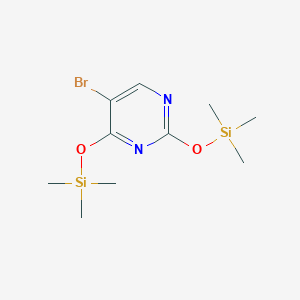 molecular formula C10H19BrN2O2Si2 B1614495 5-Bromouracil, TMS CAS No. 33282-64-3