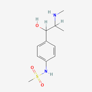 molecular formula C11H18N2O3S B1614516 Metalol CAS No. 7701-65-7