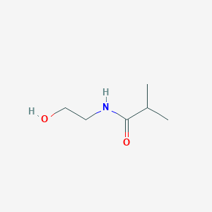 B1614526 n-(2-Hydroxyethyl)-2-methylpropanamide CAS No. 6282-73-1