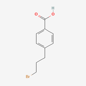 B1614531 4-(3-Bromopropyl)benzoic acid CAS No. 6309-79-1