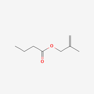 molecular formula C8H14O2 B1614541 2-甲基烯丙基丁酸酯 CAS No. 7149-29-3