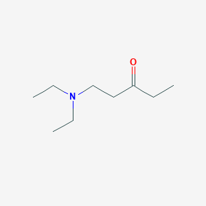 B1614543 1-(Diethylamino)pentan-3-one CAS No. 33279-05-9