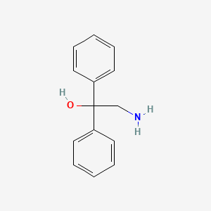 molecular formula C14H15NO B1614561 2-Amino-1,1-diphenylethanol CAS No. 4382-96-1