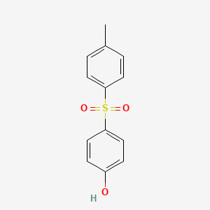 molecular formula C13H12O3S B1614572 4-((4-Methylphenyl)sulfonyl)phenol CAS No. 7402-77-9